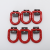 6Pcs 2T OR  8Pcs 3.15T Welded D-shaped Lifting Ring For Marine Or Mould Hoister