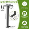 Universal Rollator Walker Holder For Mobility Scooter Carbon Steel Walker Holder