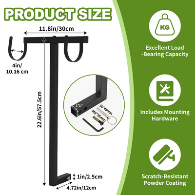 Universal Rollator Walker Holder For Mobility Scooter Carbon Steel Walker Holder
