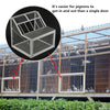 Pigeon Loft Door Single Entrance Pigeon Jump Cage Door 50*47*50cm Birdcage Trap