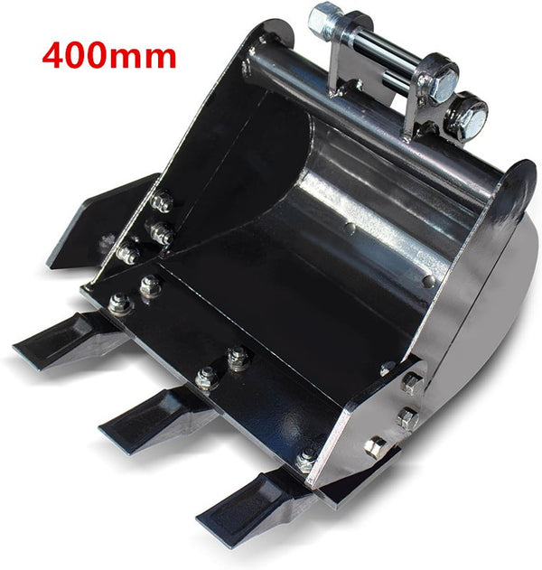 Digging Bucket for Mini Excavator 400mm Trench Buckets Fit 1-1.8 Tons Excavator