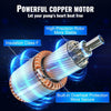 4" Solar Bore Well Pump Submersible Water 5.2m³/H 146m Farm Ranch