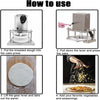 Electric Dough Roller Sheeter Pizza Dough Press Machine for Pressing Pizza Cake