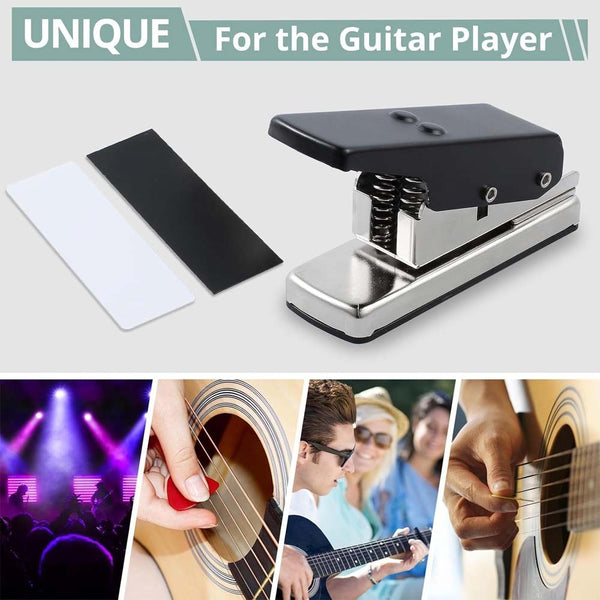 Guitar Pick Maker Punch Tool DIY Maker Hole Punch Plastic Card Cutter Machine