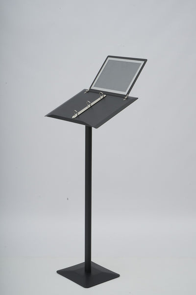 Floor Menu Stand Heavy Duty Lectern Brochure Display Holder Restaurant Retail