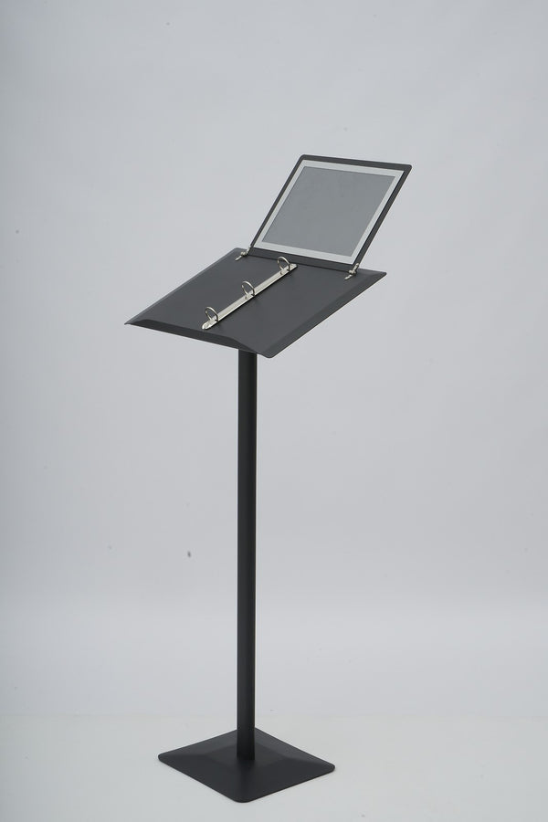 Floor Menu Stand Heavy Duty Lectern Brochure Display Holder Restaurant Retail