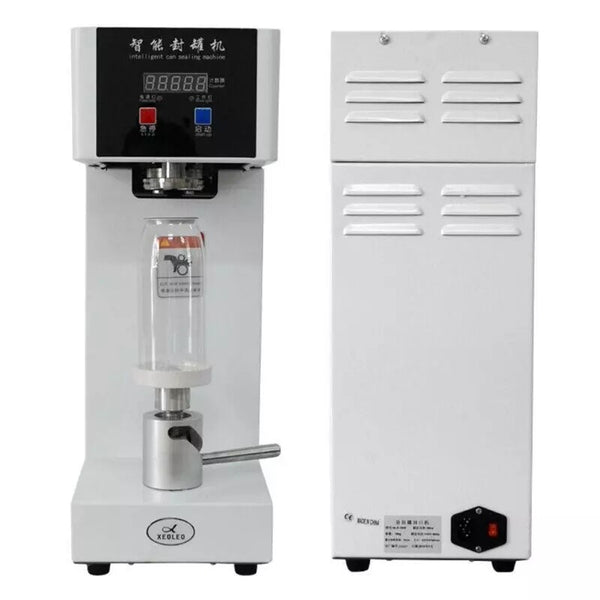 180W Electric Cans Sealer Beverage Seal Machine Milk Tea Drink Bottle Sealer AU