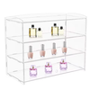 2/3 Tier Acrylic Display Case for Collectibles Figures Cupcake Dustproof Cabinet