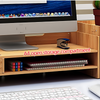 Monitor Stand Riser with Drawers Desktop Organizer 2-Tier for Laptop Computer