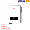 10.2KW On/Off Grid Solar Hybrid Inverter 160A Charge Controller PV Max 500V
