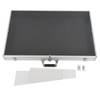 Trading Card Display Case Box Aluminum Glass Clear Locking Coin/Jewelry Storage