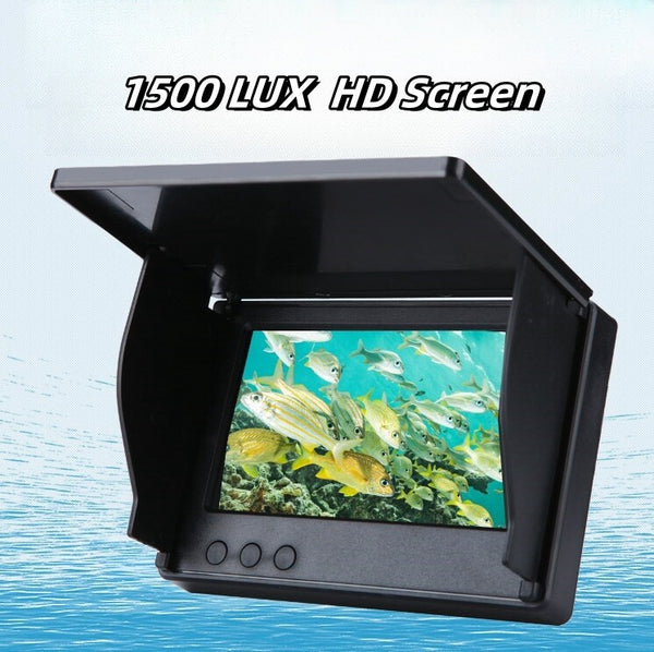 5" LCD Fish Finder Camera HD Night Vision IP68 Visual Underwater Fishing Cam