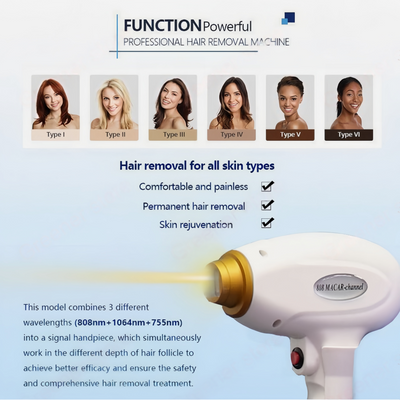 2IN1 808nm Tattoo Hair Removal Machine Diode Laser Picosecond Skin Rejuvenation