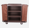 Hotel Commercial Housekeeping Cart  Laundry Trolley with Wheels Large Linen Bag