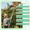13FT Fruit Picker Tool Stainless Steel Adjustable Fruit Picker With Basket 4M