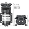 Self-Priming Booster Pump for Reverse Osmosis Systems Up to 100 GPD RO Pump