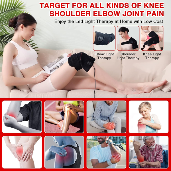 Infrared & Red Light Therapy Devices for Knee Elbow Shoulder Joint Pain Relief