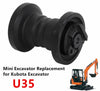 Bottom Roller Track Roller Replacement fits Kubota U35 Excavator Undercarriage