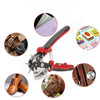 Professional Revolving Leather Belt Hole Punch Plier for Belt Fabric Paper