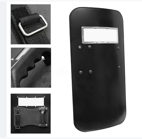 Anti-riot Shield Security Protection Hand-Held Rectangle Swat Police Tactical