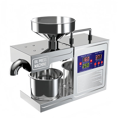 820W Automatic Oil Press Machine Commercial Home Oil Expell Stainless Steel 220V