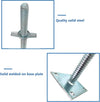 4 Pcs Scaffolding Adjustable Leveling Jack Steel Screw Large Bearing Capacity