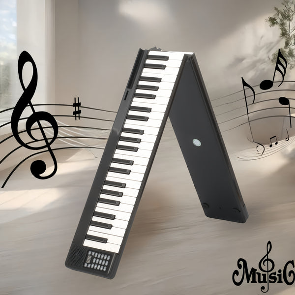 88 Keys Electric Piano Foldable Portable Digital Electronic Keyboard Piano w/Bag