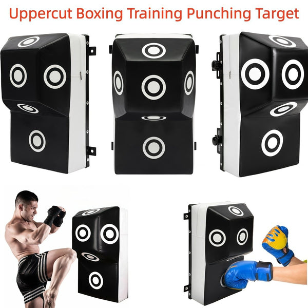 Wall Mount Boxing Punching Bag 6 Targets for Home Gym MMA Training Adjustable
