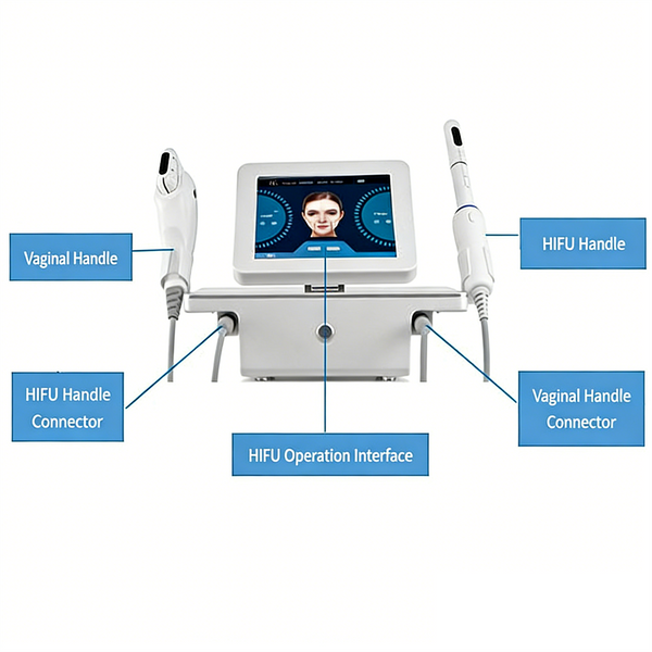 2-in-1 Vaginal Tightening Face Skin Tightening Wrinkle Scar Removal Machine AU