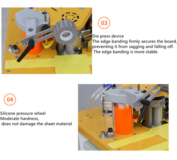 Automatic Edge Banding Machine for Woodworking Curve Straight Edge Bander