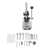 Manual Leather Hole Puncher for DIY Leather Craft Punching w/ Aluminum Plate AU
