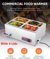 12L Insulated Food Warmer Bain Marie Food Warmer Buffet Warmer Chafing Dish