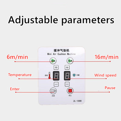 16m/min Air Pillow Maker Air Cushion Machine Bubble Wrap Filling Machine