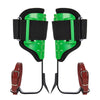 Nisorpa Adjustable Tree Climbing Spikes Set with Protectors and 150kg Capacity