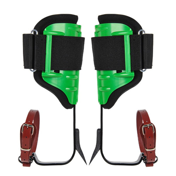 Nisorpa Adjustable Tree Climbing Spikes Set with Protectors and 150kg Capacity