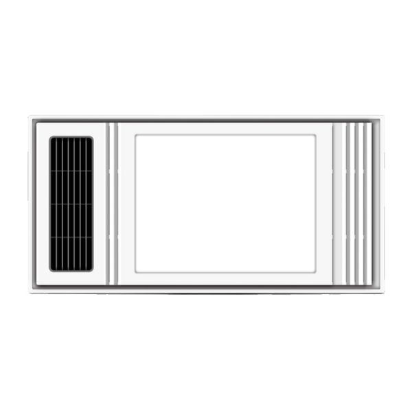 4-In-1 Bathroom Ceiling Heater with Cooling Fan Exhaust LED Light Romate Control