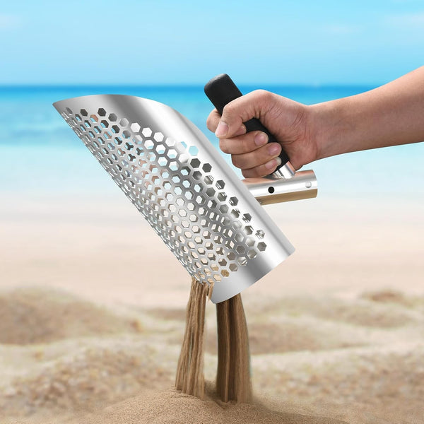 Sand Scoop for Metal Detecting Heavy Duty Metal Detector Beach Finds Scoop