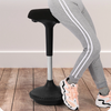 Wall Mounted Folding Desk/ Wooden Drawing Stool Wobble Stool Height Adjust Chair