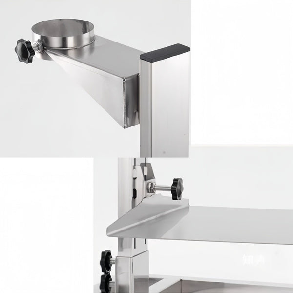 2"Inch Stainless Steel Feeding Hopper W/Support Stand for Powder Liquid Granules