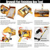 Wallboard Finishing Box Putty Powder Scraper Wall Plastering Flat Box w/Handle
