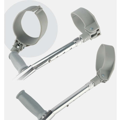 Adjustable Forearm Elbow Crutch Canadian Crutches Max 160kg Premium Durable