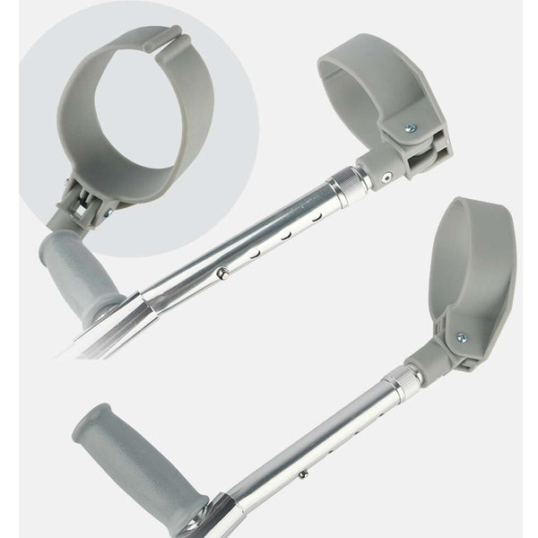 Adjustable Forearm Elbow Crutch Canadian Crutches Max 160kg Premium Durable
