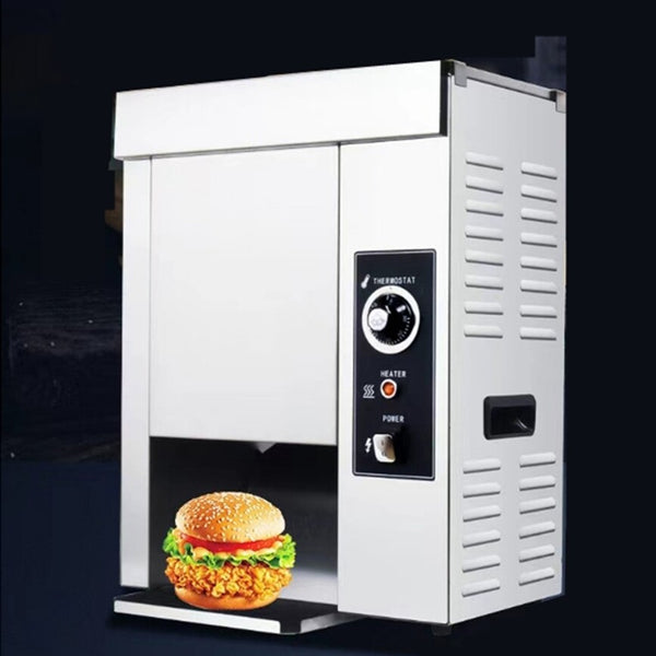 Automatic Hamburger Toasting Machine Commercial Burger Heater Bread Make Toaster