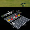 1:64 Diorama Open Air Car Parking Lot Model LED Lighting Car Garage Scene Model