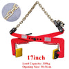 Stone Lifting Clamp w/Non-Slip Rubber Marble Clamp Heavy Duty Stone Lifter 350KG