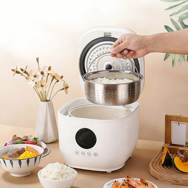 3L Low Carb Rice Cooker Low Sugar Cooker Rice Soup Separating Stainless Steel AU