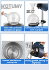 2L Rotary Evaporator Rotavapor Lab Machine Manual Auto Lifting Experimental Tool