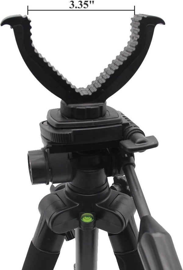 Rifle Gun Shooting Stick Tripod Rifle & Camera Steady Shot Hunting 1.5m Extend