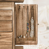 Large Wooden Jewellery Box Storage Mirror Organiser Necklace Rings Earring Gifts