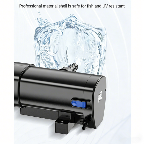 Fishpond UV Sterilizer Non-Submersible Clarifying Light Algae Bacteria Clarifier